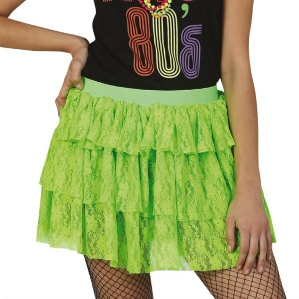 Rok 80's Neon Groen