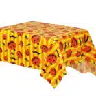Tafelkleed Oranje Geel Halloween 130 x 175 cm