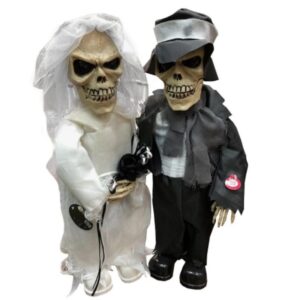 Zingend "Ghost Couple" met licht en geluid - 50 cm