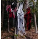 Hangdecoratie Flying red reaper (198 cm)