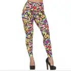 90's broek zwart volwassenen - maat M