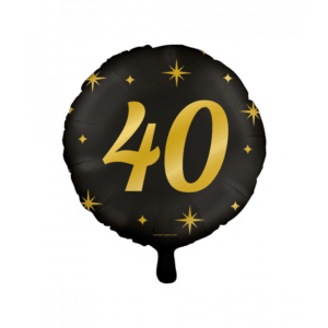 Folieballon Classy Party - 40 jaar