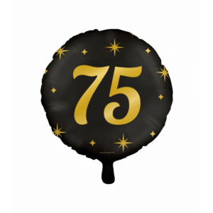 Folieballon Classy Party - 75 jaar