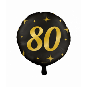 Folieballon Classy Party - 80 jaar