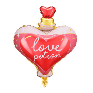 Folieballon Love toverdrank 54 x 66 cm