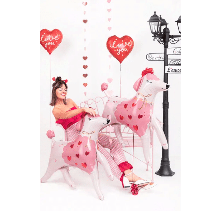 Folieballon Love toverdrank 54 x 66 cm