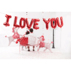 Folieballonnen I Love You - 210 x 35 cm