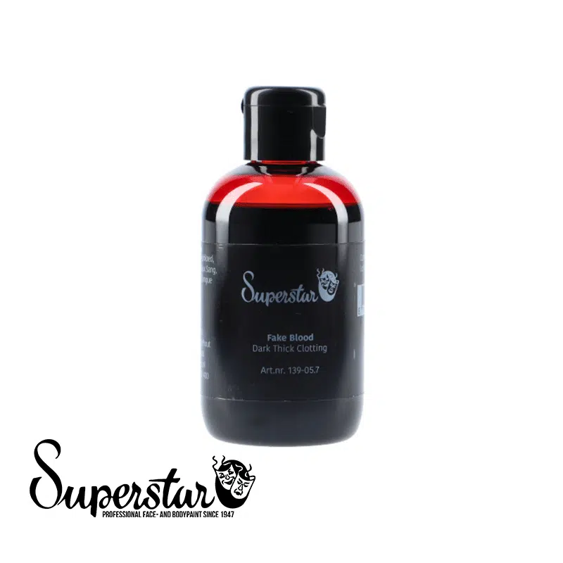 Superstar - Kunstbloed donker rood dik stollend (100ml) Superstar - Kunstbloed donker rood dik stollend (100ml)