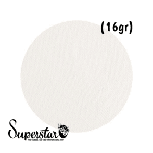 Superstar - Aqua face- and bodypaint white (16gr)