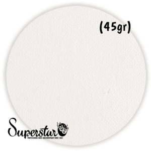 Superstar - Aqua face- and bodypaint white (45gr)
