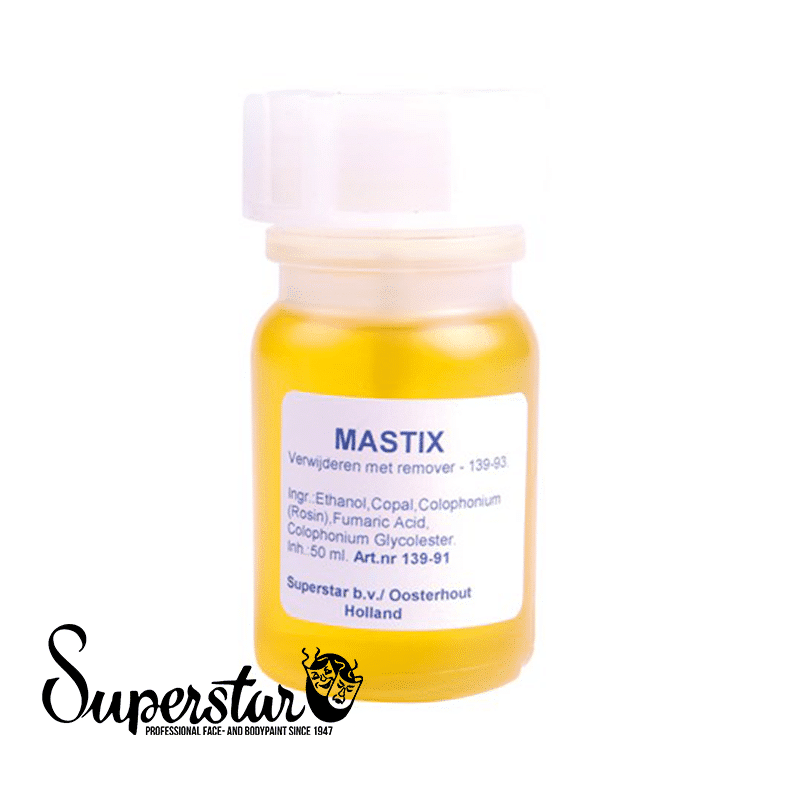 Superstar - Mastix met penseeldop (50ml) - Feestwarenhuis.nl