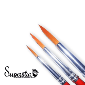 Superstar - Penselenset synth. (nr 2,4,6)
