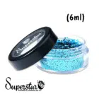 Superstar - Glitter biodegradable sky blue (6ml)