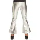 Flarebroek zilver (M stretch)