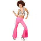 Flarebroek roze (M stretch)