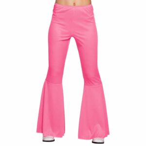 Flarebroek roze (M stretch)