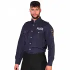 Donker blauw Shirt 'POLICE'