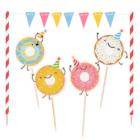Donuts - Taartdecoratie kit