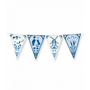 Delftsblauw - Vlaggenlijn (10 meter)