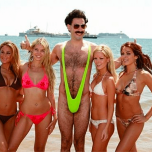 Mankini - groen - One Size Fits Most
