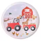 8 Papieren Borden Boerderij scene