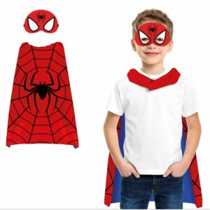 Verkleedset Spiderman (blauw/ rood) - 70 cm
