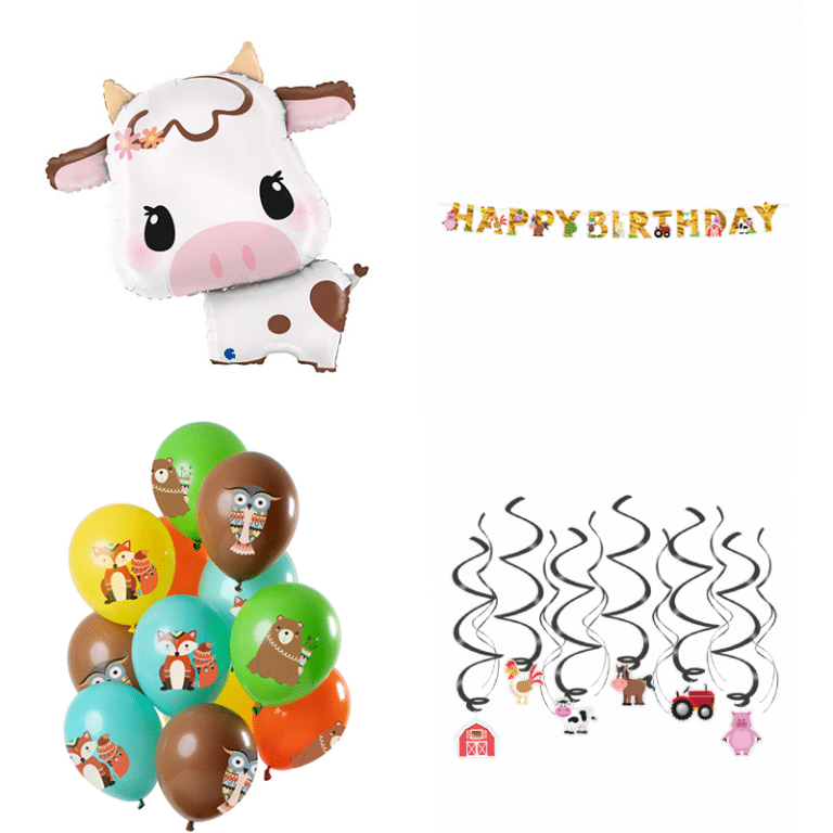 Boerderijdieren versiering