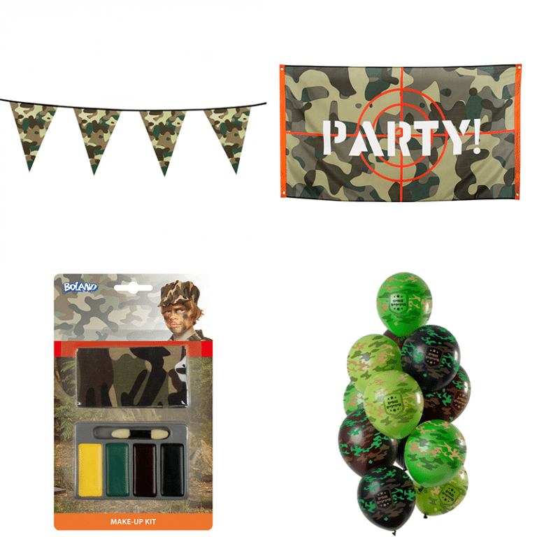 Camouflage versiering