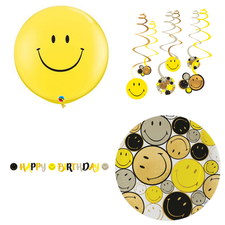 Emoticons smiley versiering