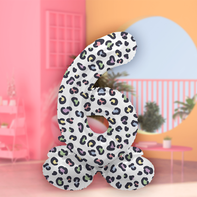 Staande cijfers lucht Bright panther