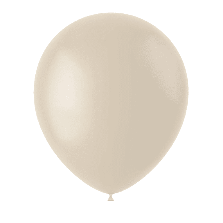 Beige ballonnen
