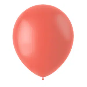 Koraal / cantaloupe ballonnen