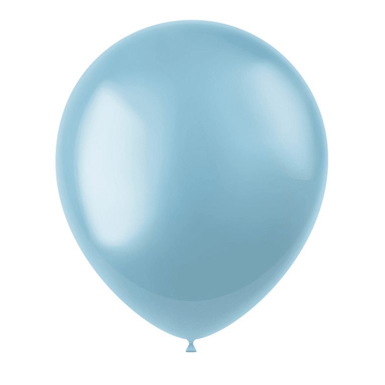 Lichtblauwe ballonnen