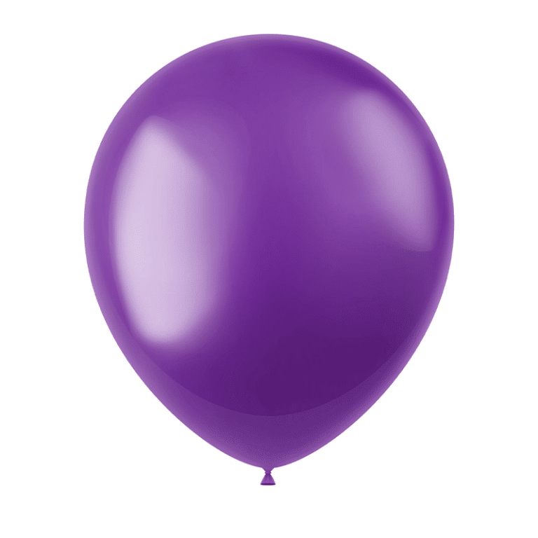 Paarse ballonnen