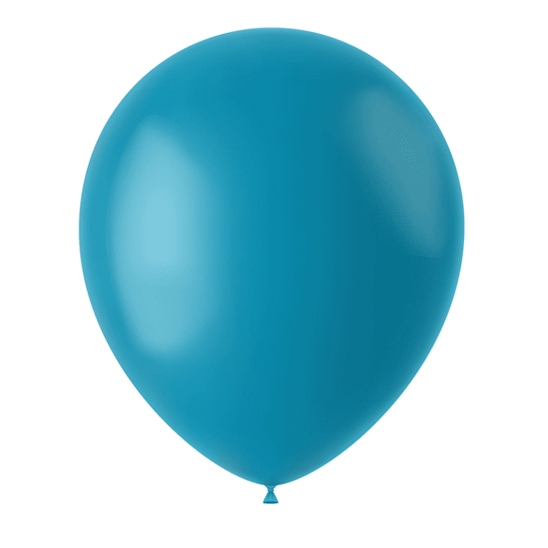 Turquoise ballonnen