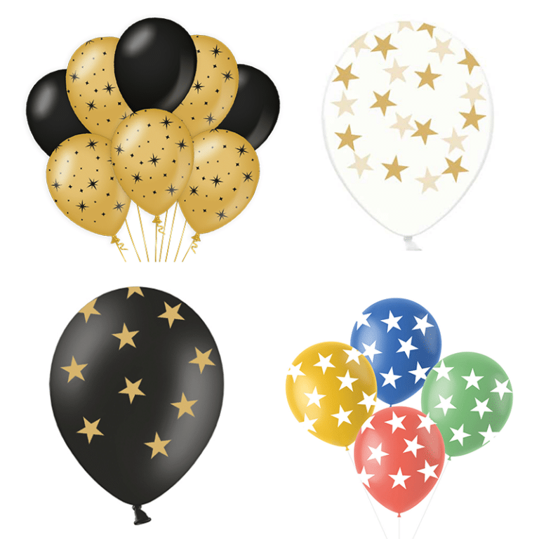 Ballonnen met sterren