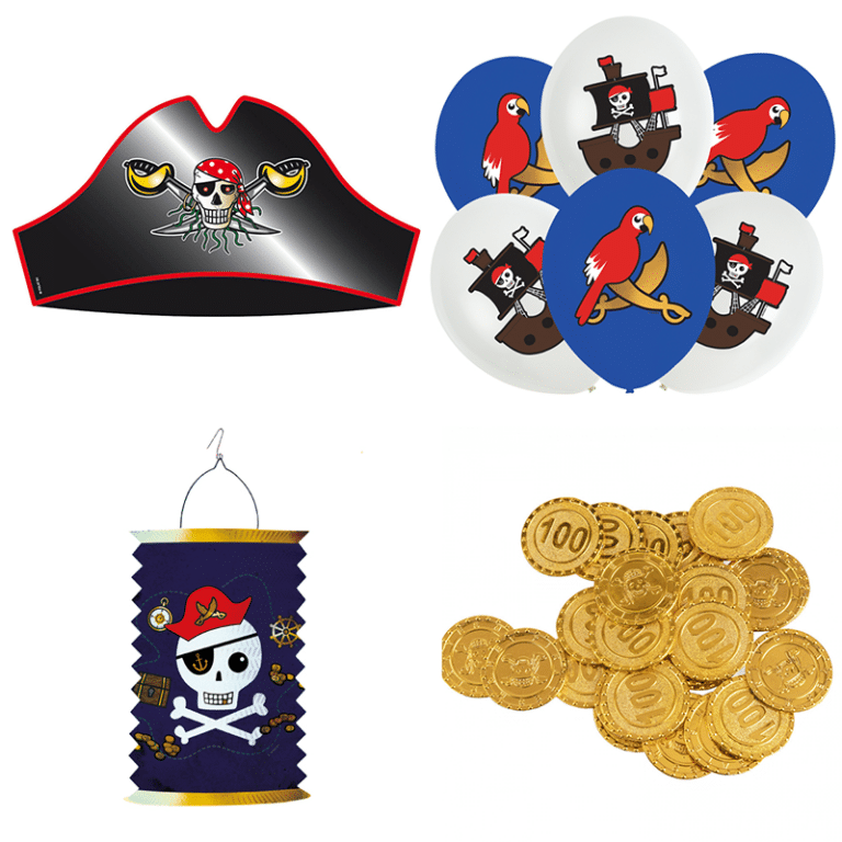 Piraten versiering
