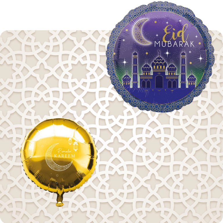 Eid Mubarak ballon versturen