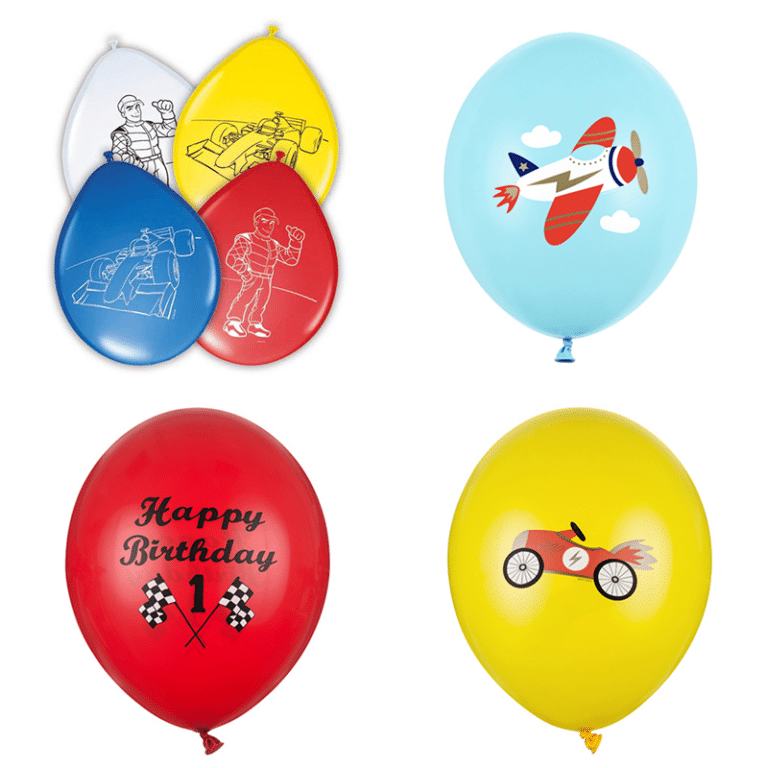 Ballonnen met voertuigen