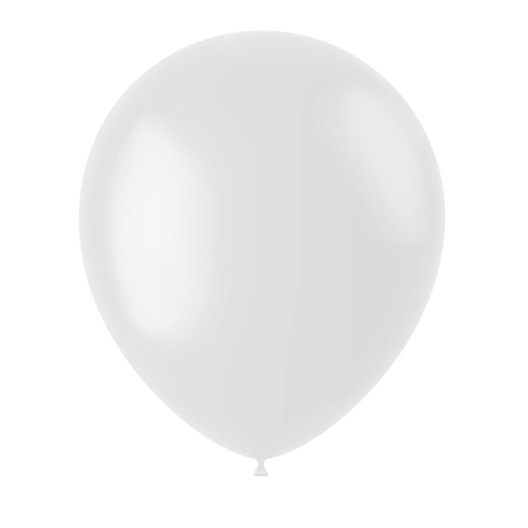 Witte ballonnen