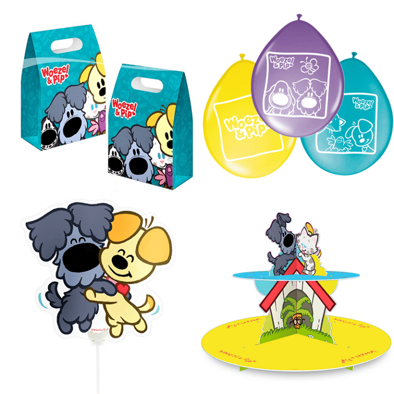 Woezel en Pip versiering