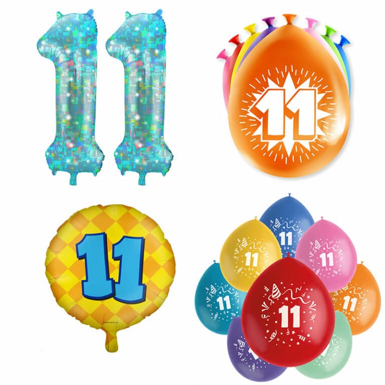Ballonnen 11 jaar