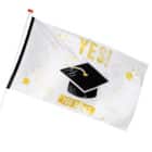 Vlag 'YES! YOU DID IT' (90 x 150 cm)