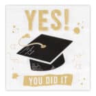 Servetten 'YES! YOU DID IT' (20 stuks)