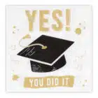 Servetten 'YES! YOU DID IT' (20 stuks)