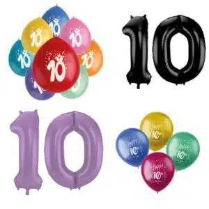 Ballonnen 10 jaar