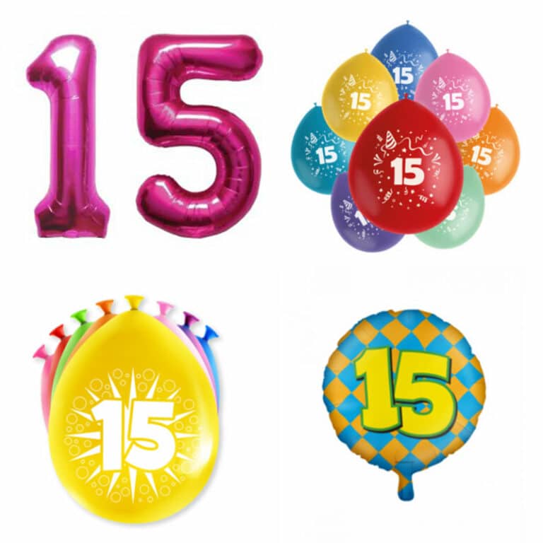Ballonnen 15 jaar