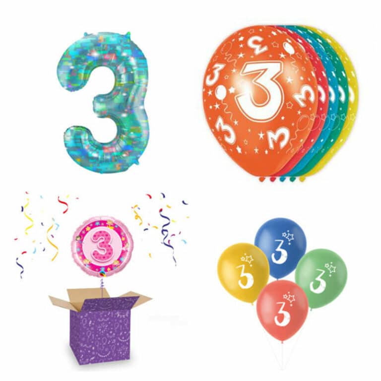 Ballonnen 3 jaar