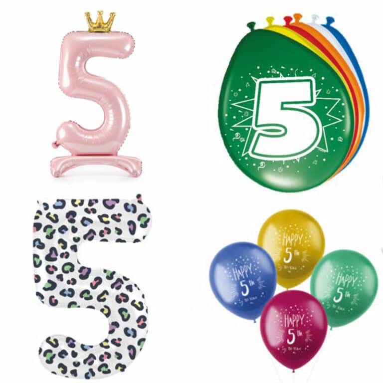 Ballonnen 5 jaar