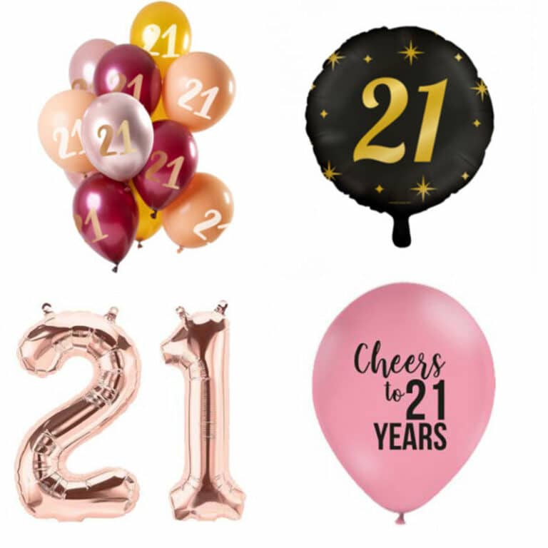 Ballonnen 21 jaar